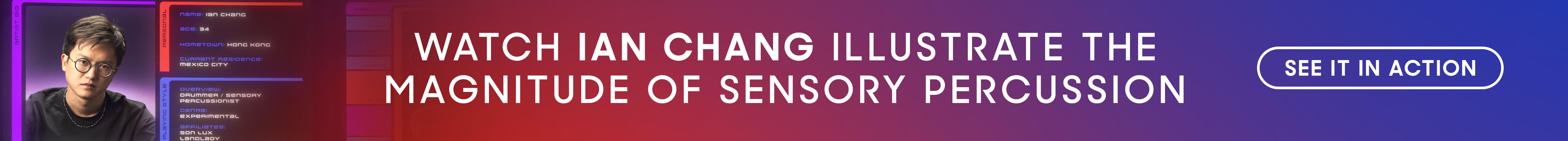 Watch Ian Chang illustrate the magnitude of Sensory Percussion. See it in Action