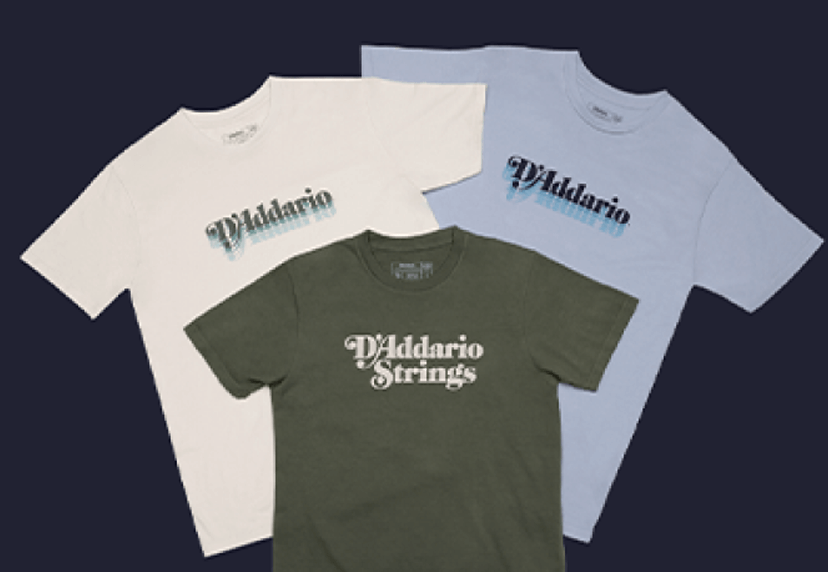 D'Addario shirts