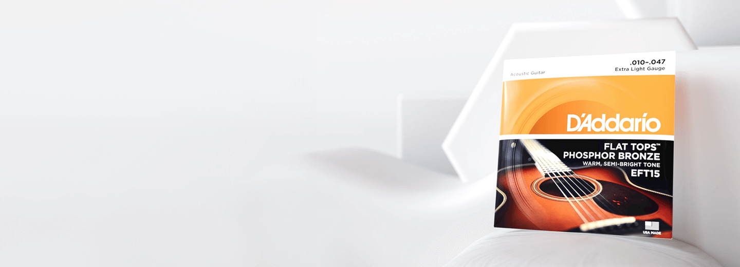 Flat Tops Acoustic Guitar Strings Pack