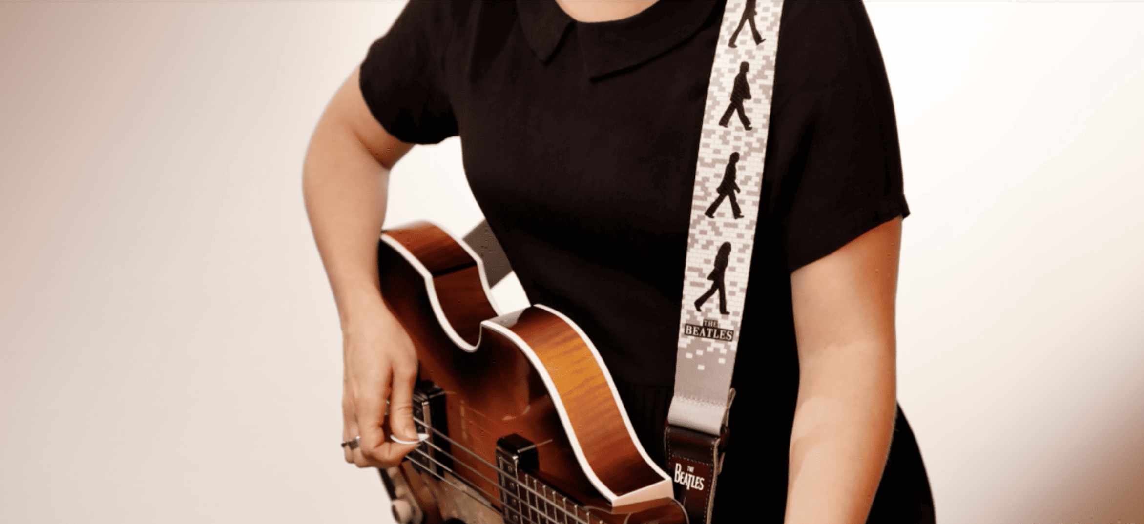 The Beatles "Abbey Road" Strap D'Addario