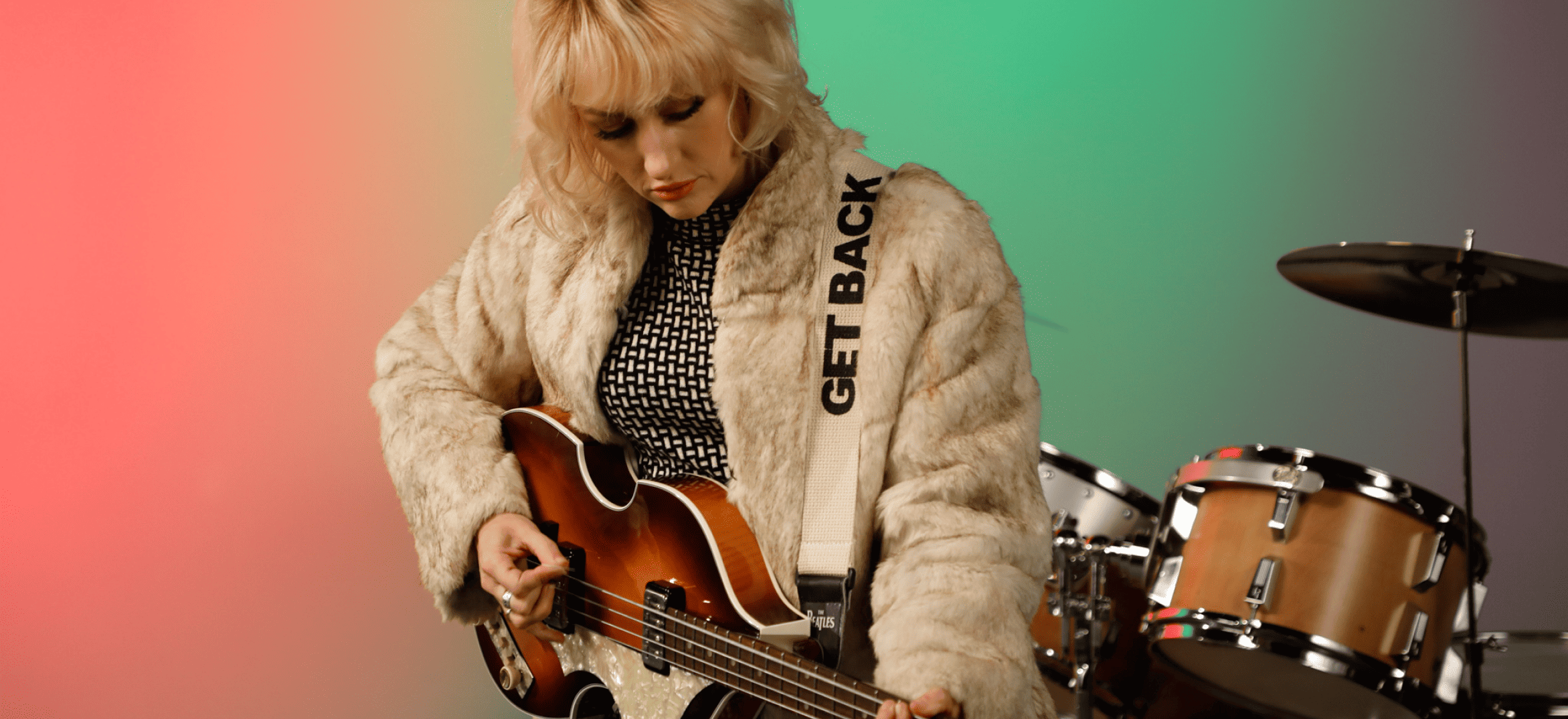 The Beatles "Get Back" Straps by D'Addario