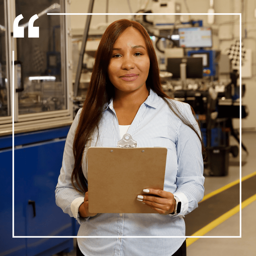 Picture of Mayra a D'Addario employee