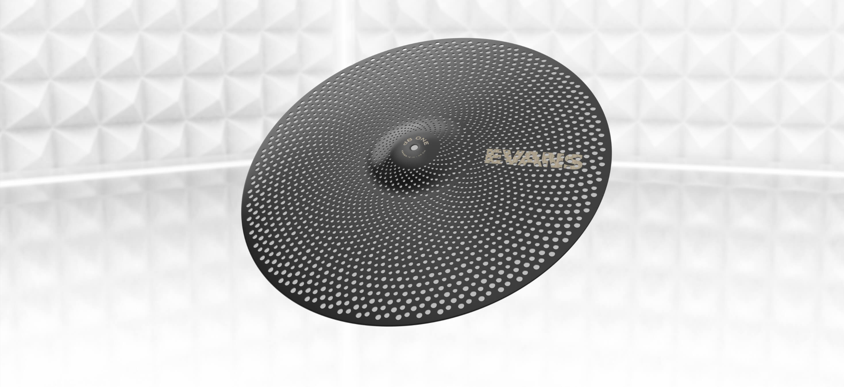 Evans dB One Cymbal Close up