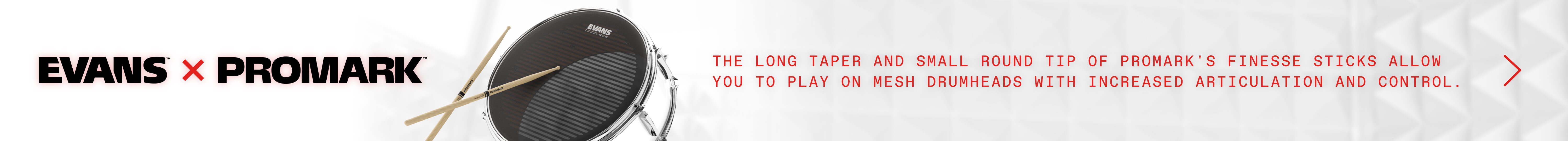 Drumsticks hitting drum