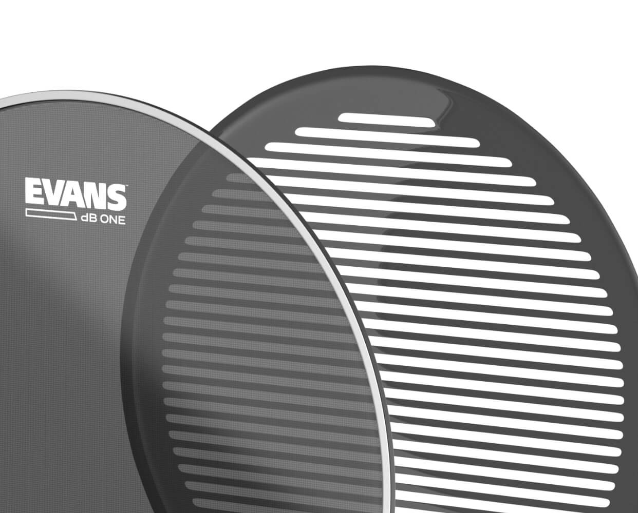 Closeup of dB One Snare Drumhead