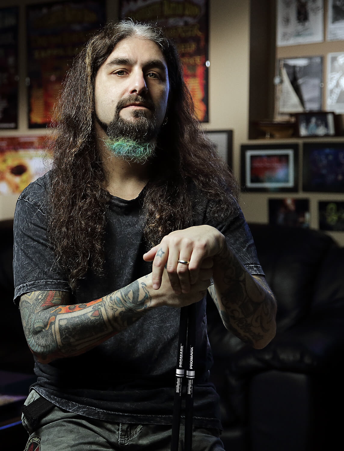 Mike Portnoy, professional drummer from band Dream Theater