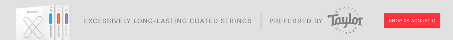 Excessively long-lasting coated strings preferred by Taylor