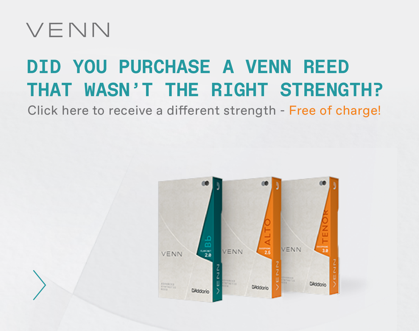 VENN reeds replacement program