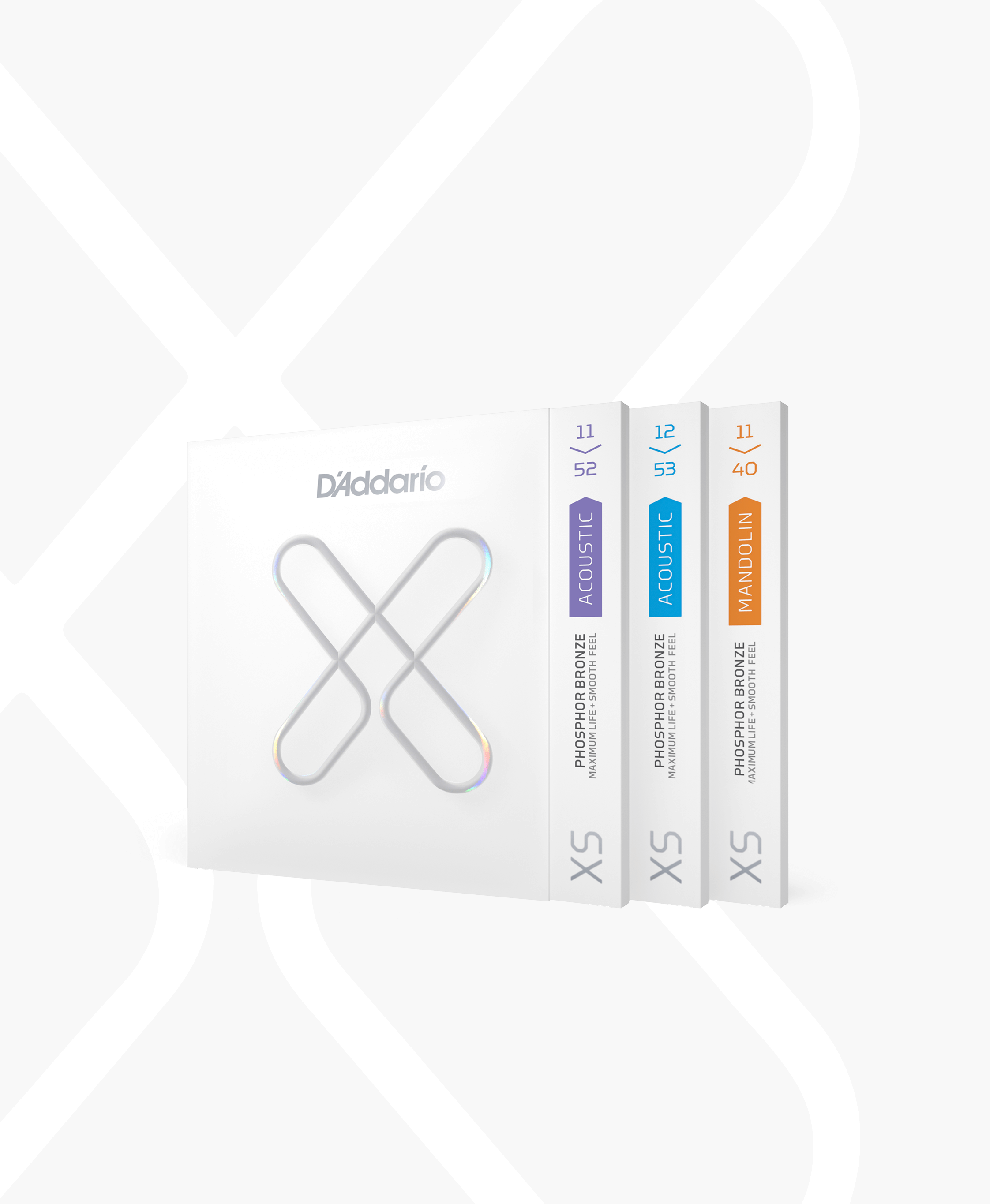 XS coated acoustic guitar strings