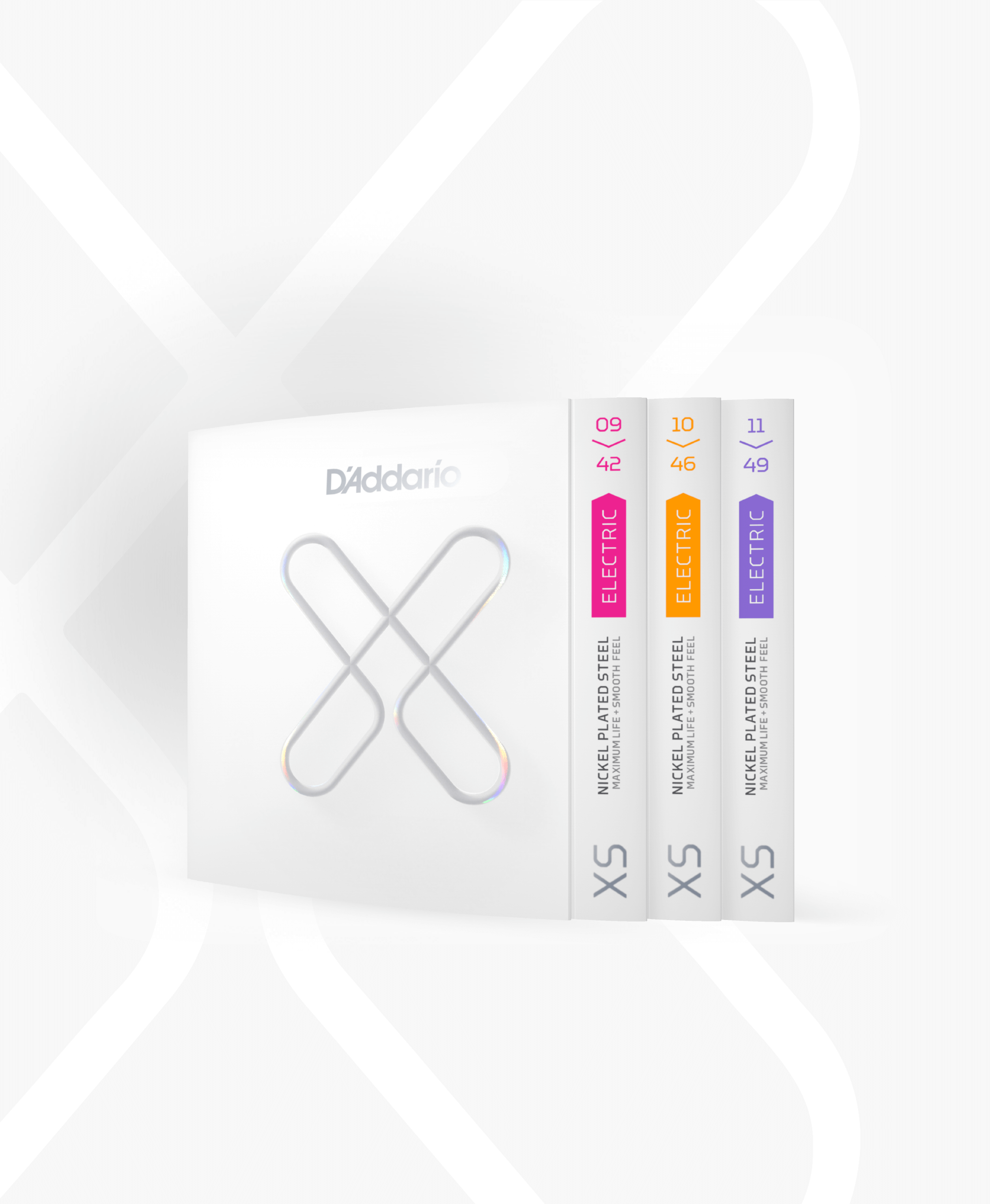 XS coated electric guitar strings