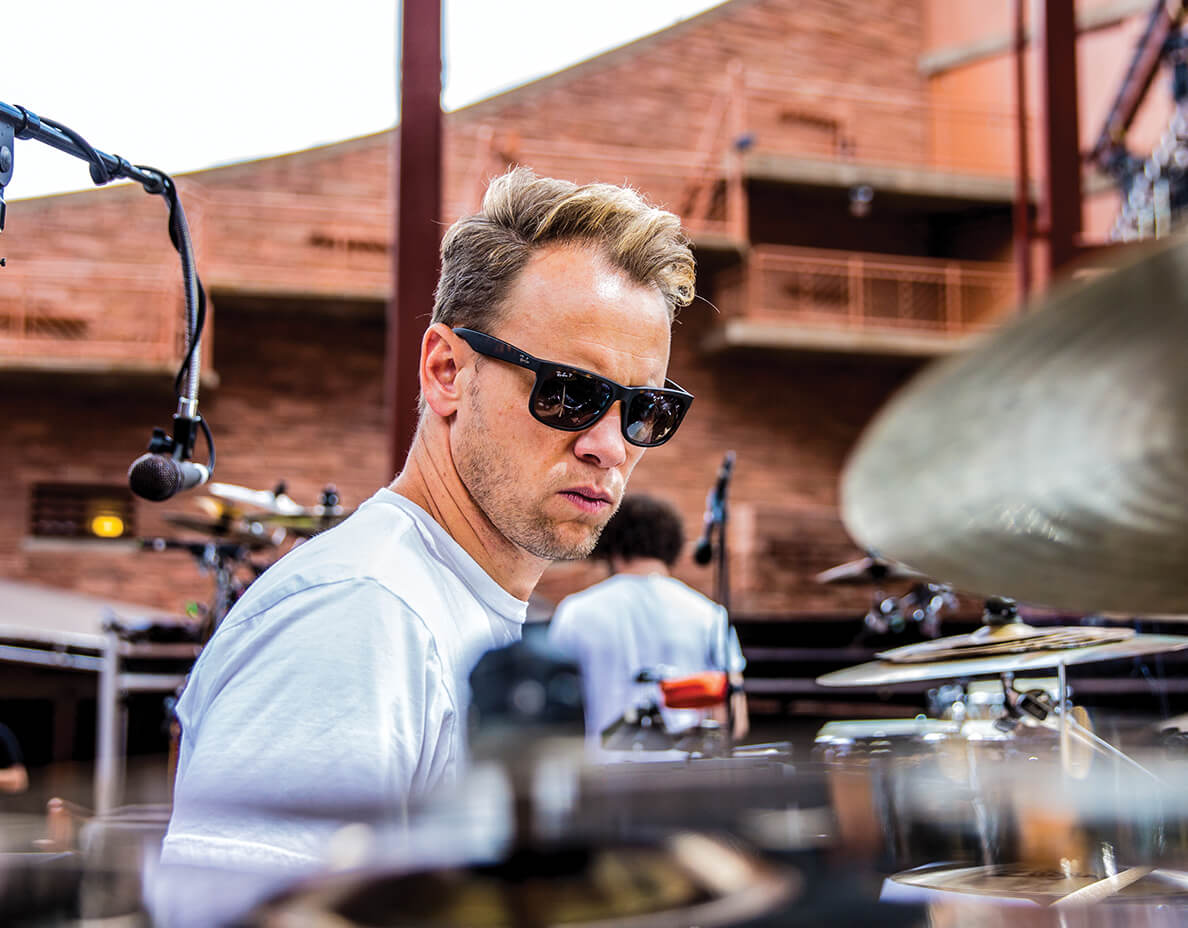 Kris Myers, professional drummer 