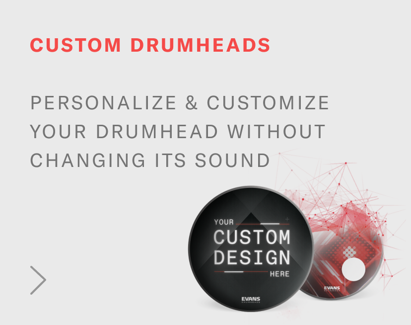 Customize your drumhead without changing its sound