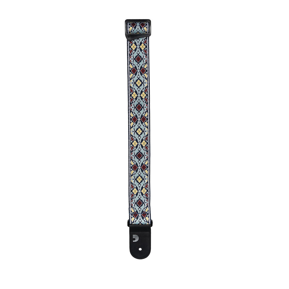 D'Addario Eco Jacquard Woven Guitar Strap, Navy