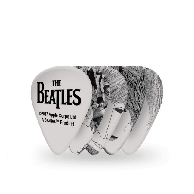 D&#39;Addario Beatles Guitar Picks, Revolver, 10 pack, Thin