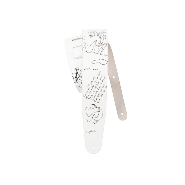 John Lennon Art Series Leather Strap - John &amp; Yoko