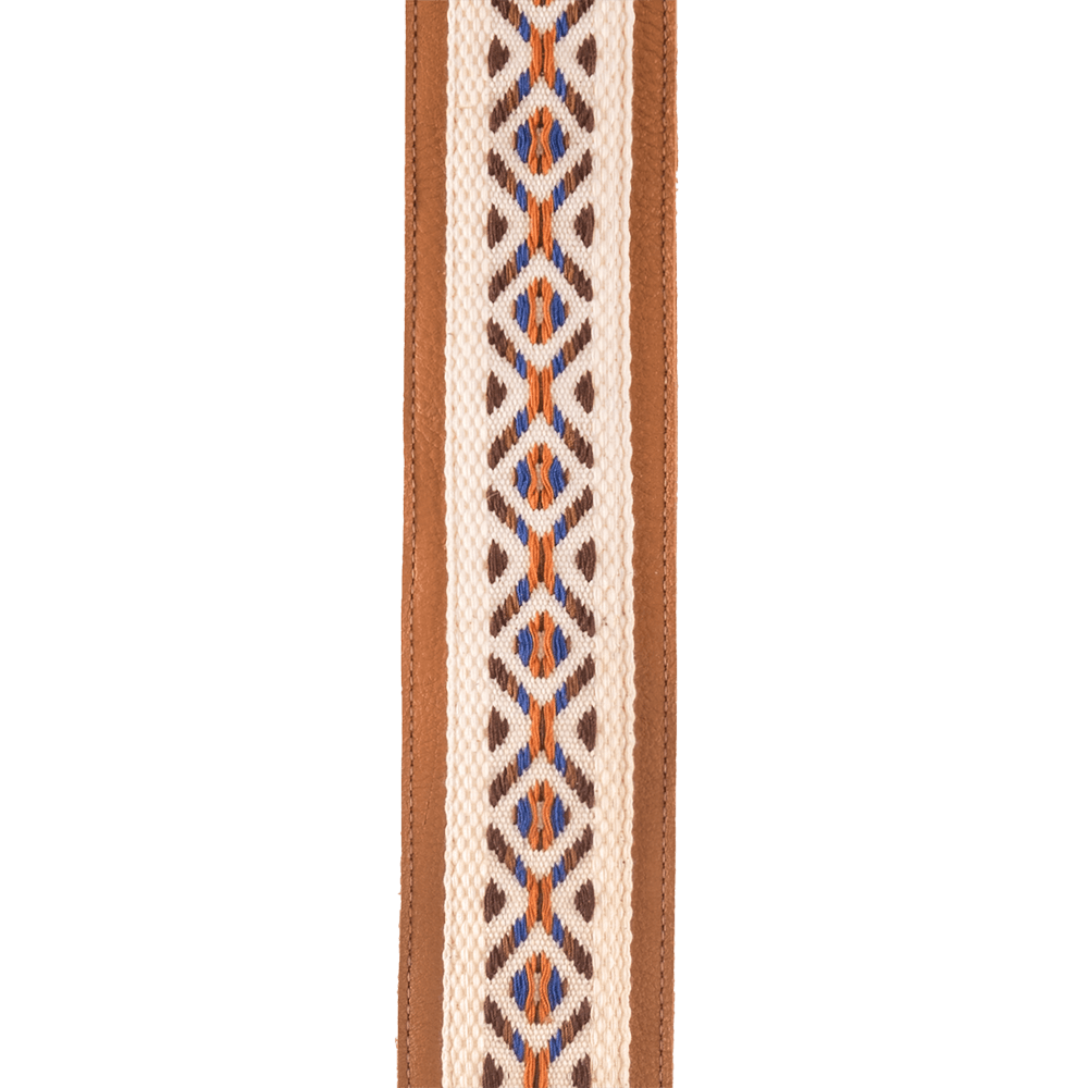 D'Addario Hybrid Leather Guitar Strap, Desert