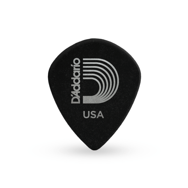 D&#39;Addario Black Ice Guitar Picks, 25 pack, Heavy