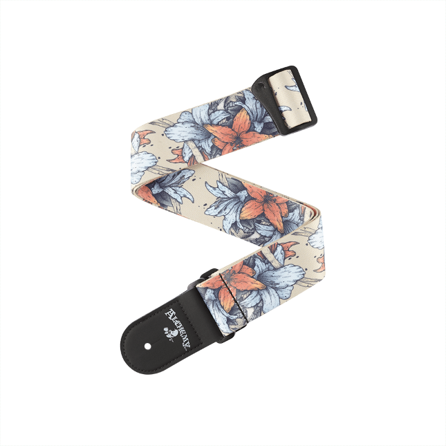 Alchemy Guitar Strap, Death in Bloom