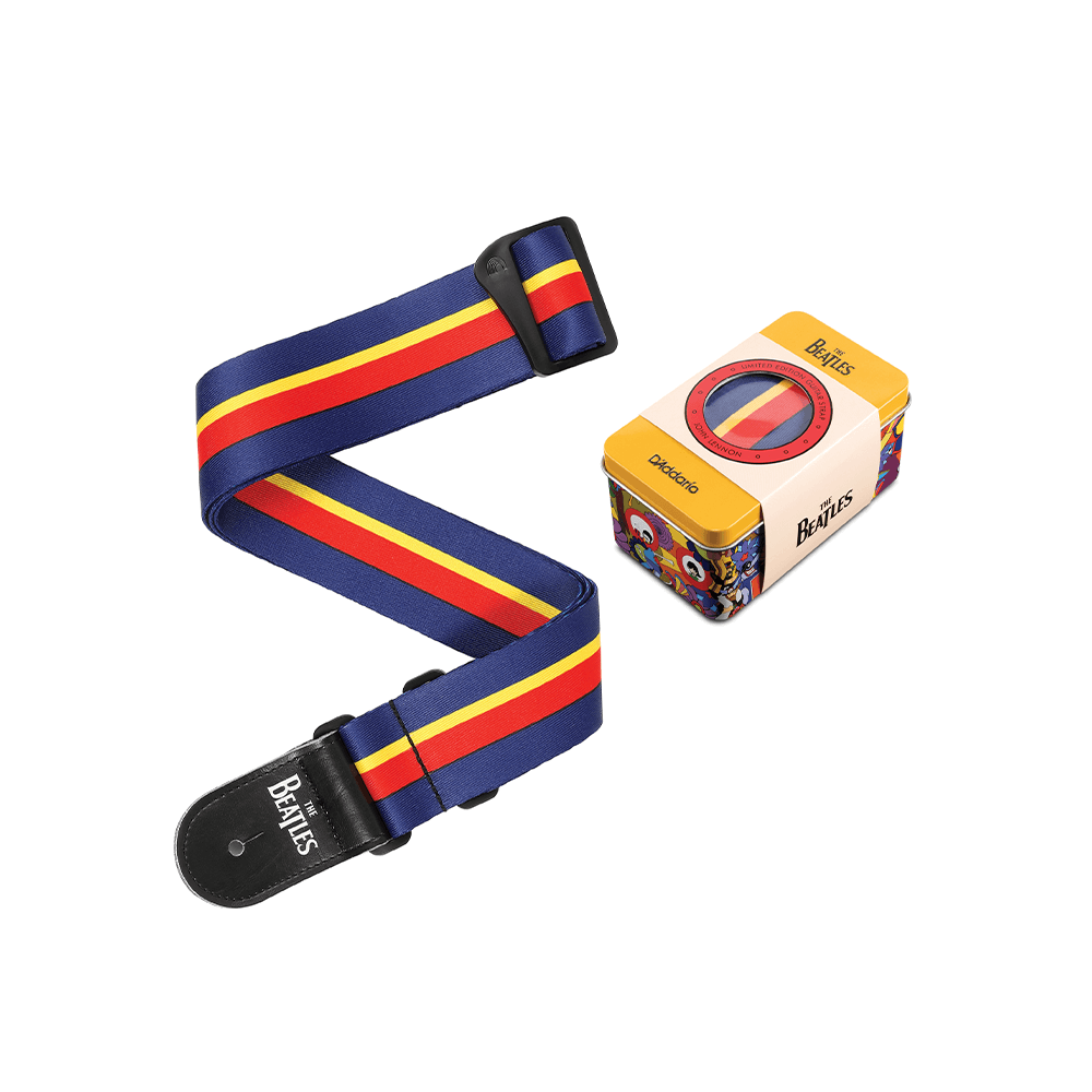 D'Addario Yellow Submarine 50th Anniversary Woven Guitar Strap, John