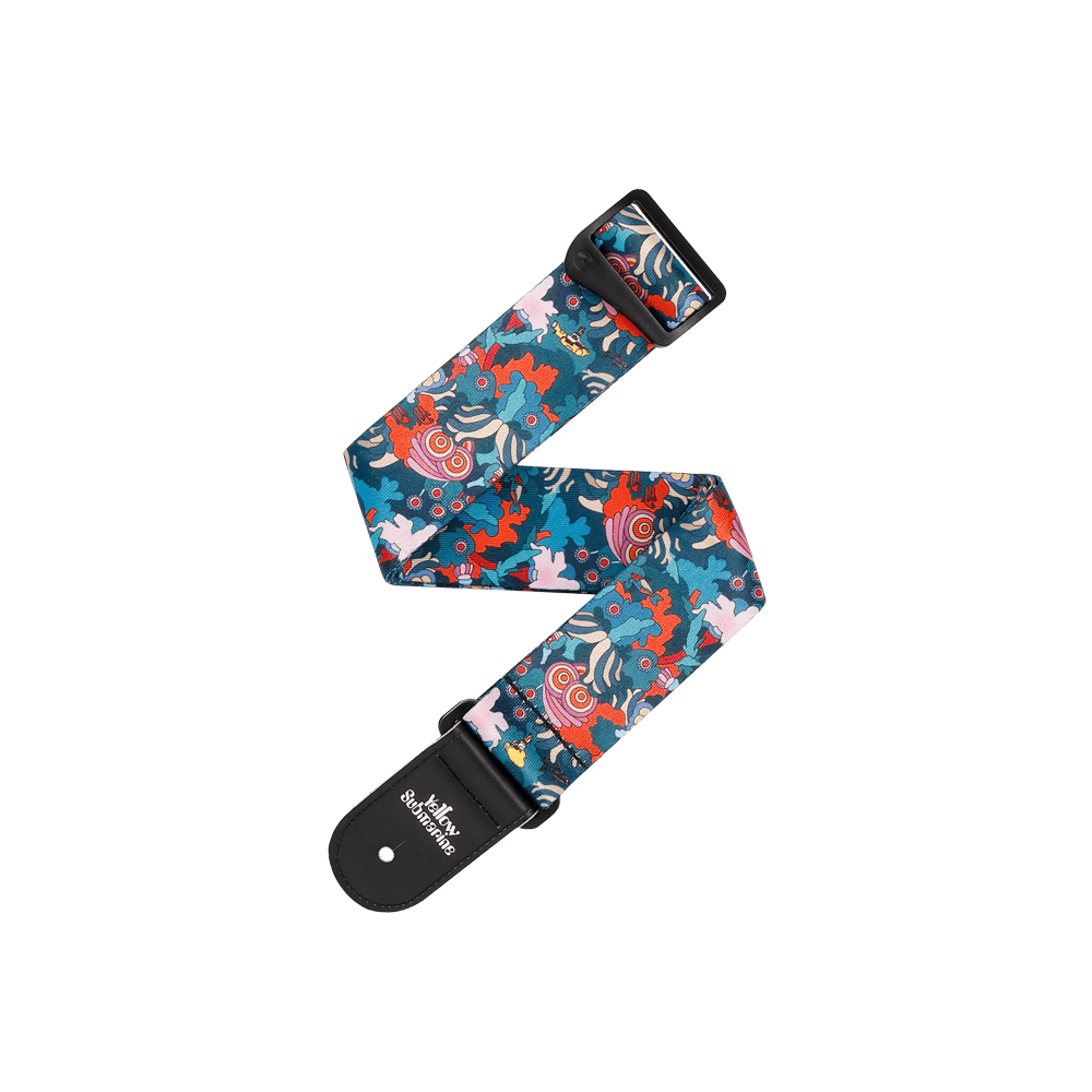 D'Addario Beatles Yellow Submarine 55th Anniversary Polyester Guitar Strap, Under The Sea