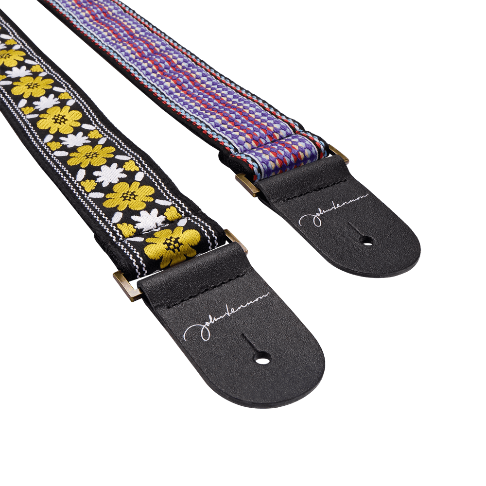 D'Addario John Lennon Signature Strap, Live in NYC Jacquard