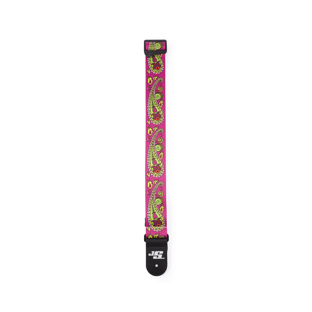 D'Addario Joe Satriani Guitar Strap, Paisley Purple