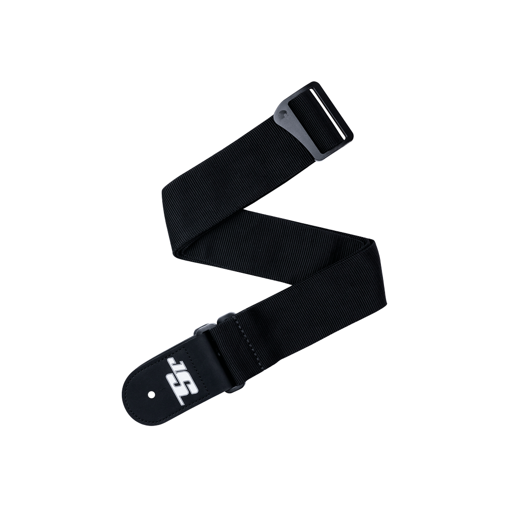 D'Addario Joe Satriani Swivel Guitar Strap, Black Nylon