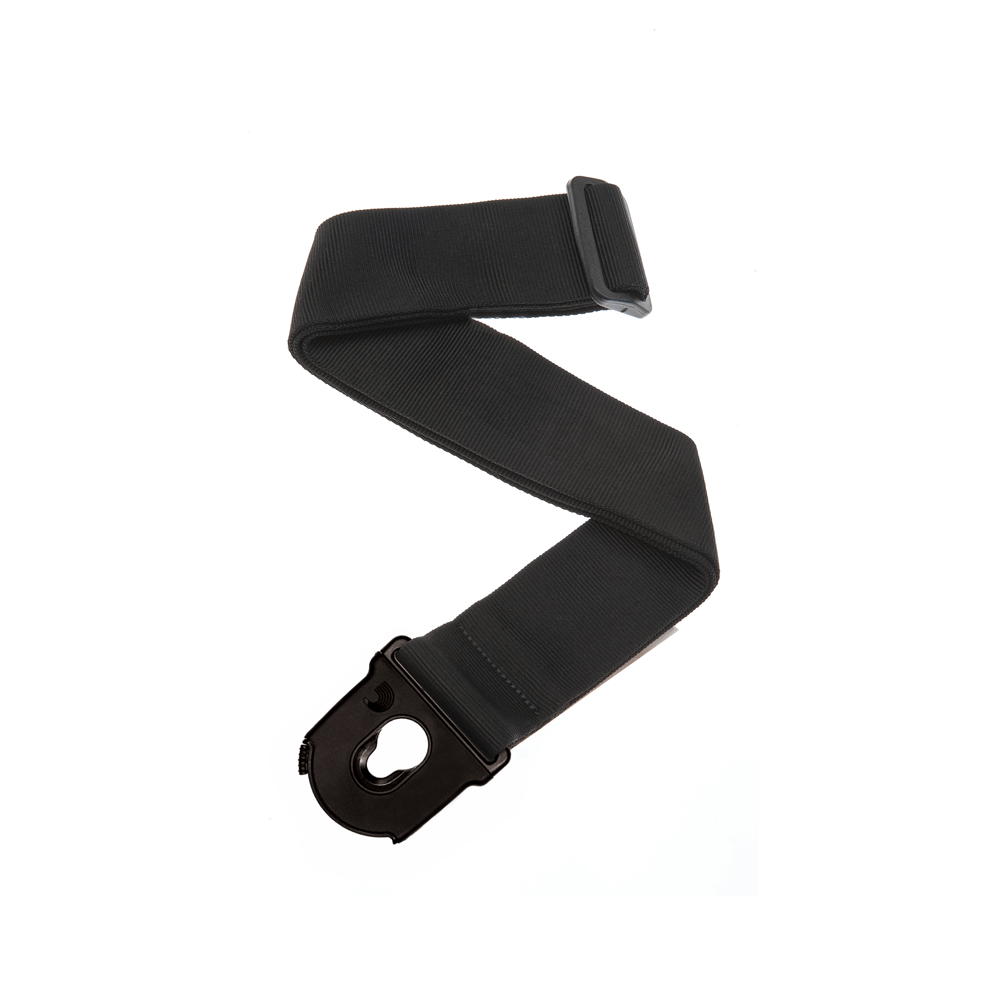 D'Addario Planet Lock Guitar Strap, Black
