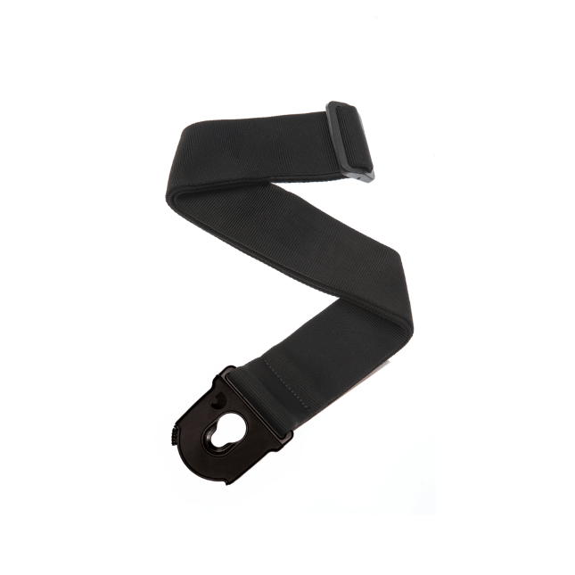 D&#39;Addario Planet Lock Guitar Strap, Black