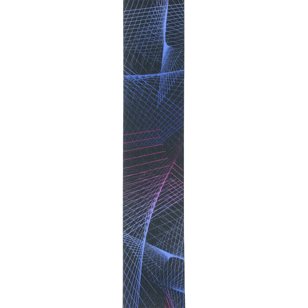 D'Addario Outrun Polyester Guitar Strap, Kaleidoscope