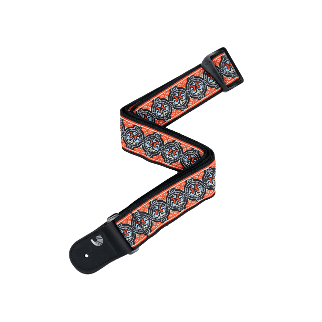 Eco Woven Guitar Strap, Orange