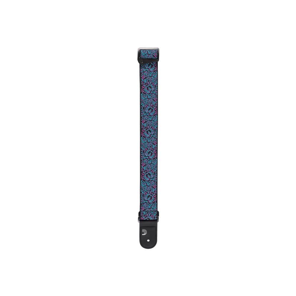 Eco Outrun Woven Guitar Strap, Glitch