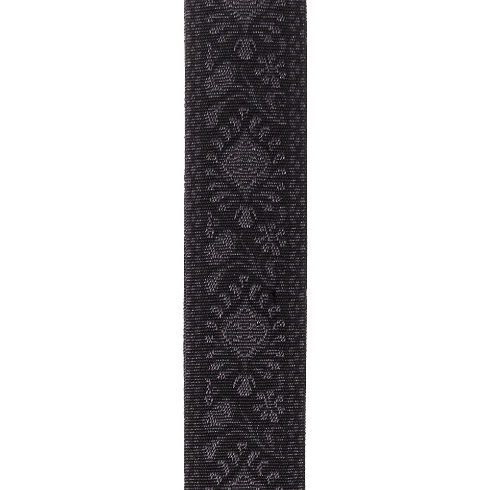 D'Addario Woven Guitar Strap, Monterey Black Tubular