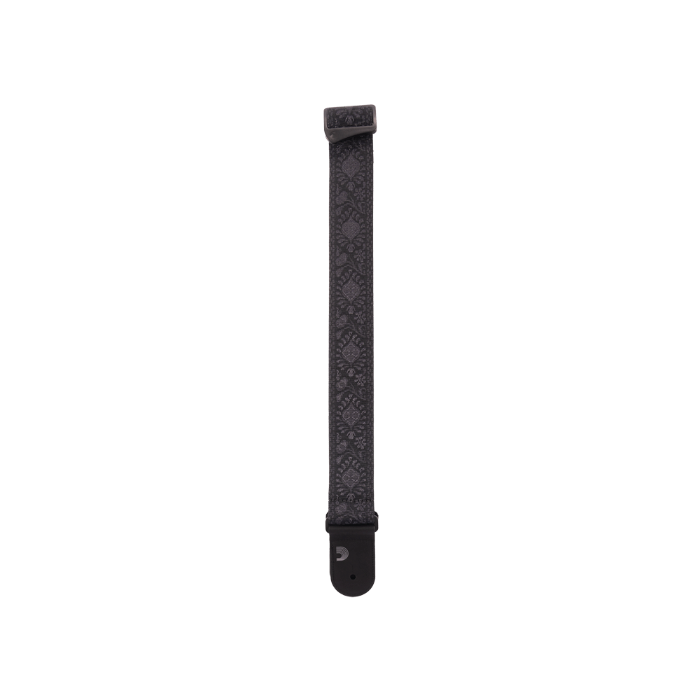 D'Addario Woven Guitar Strap, Monterey Black Tubular