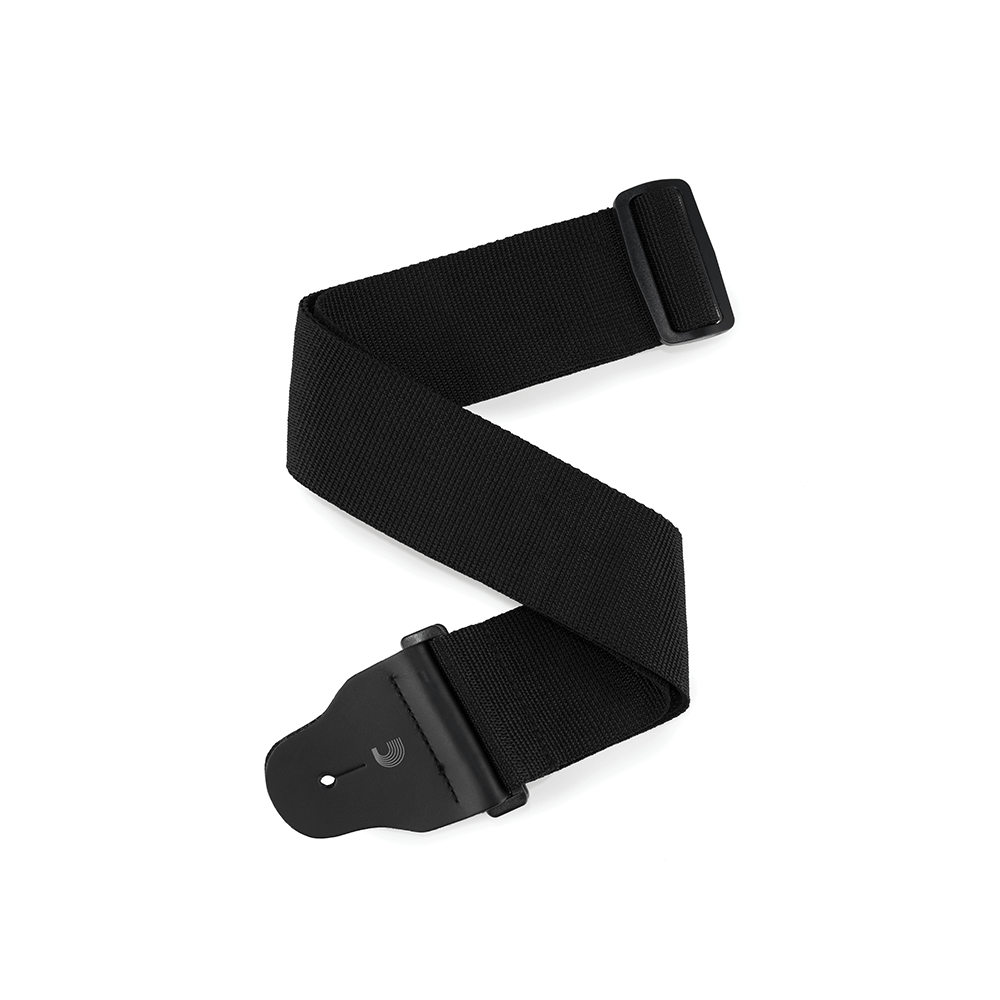D'Addario Bass Guitar Strap, Black, 3 Inches Wide