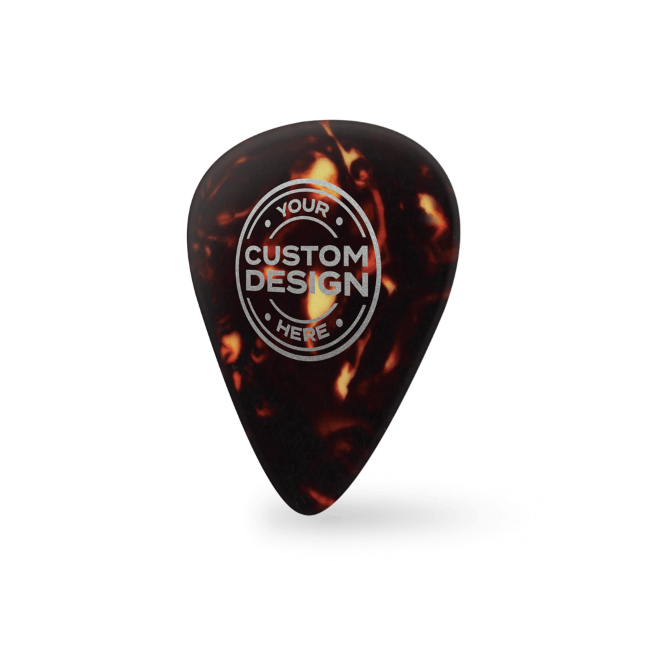 Single Color Custom Guitar Picks