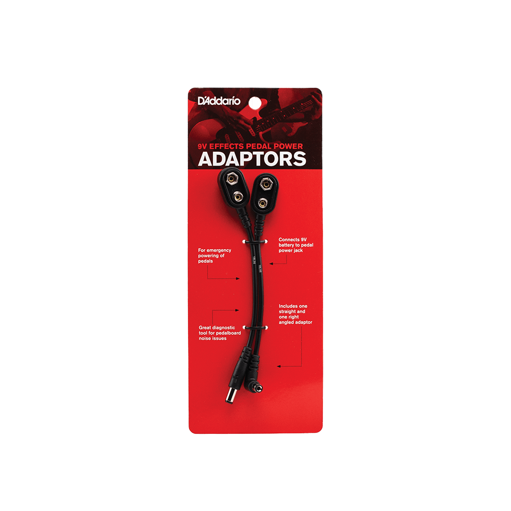 D'Addario 9v Effects Pedal Power Adaptors