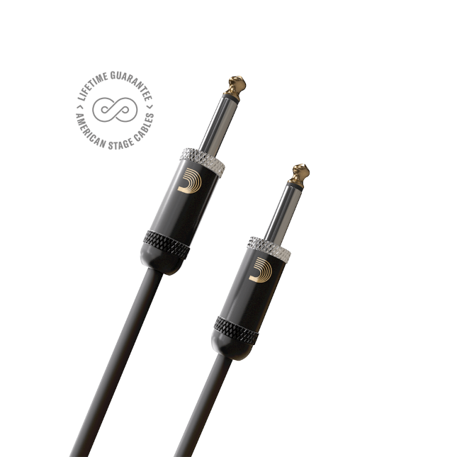 D'Addario American Stage Instrument Cable, 10 feet