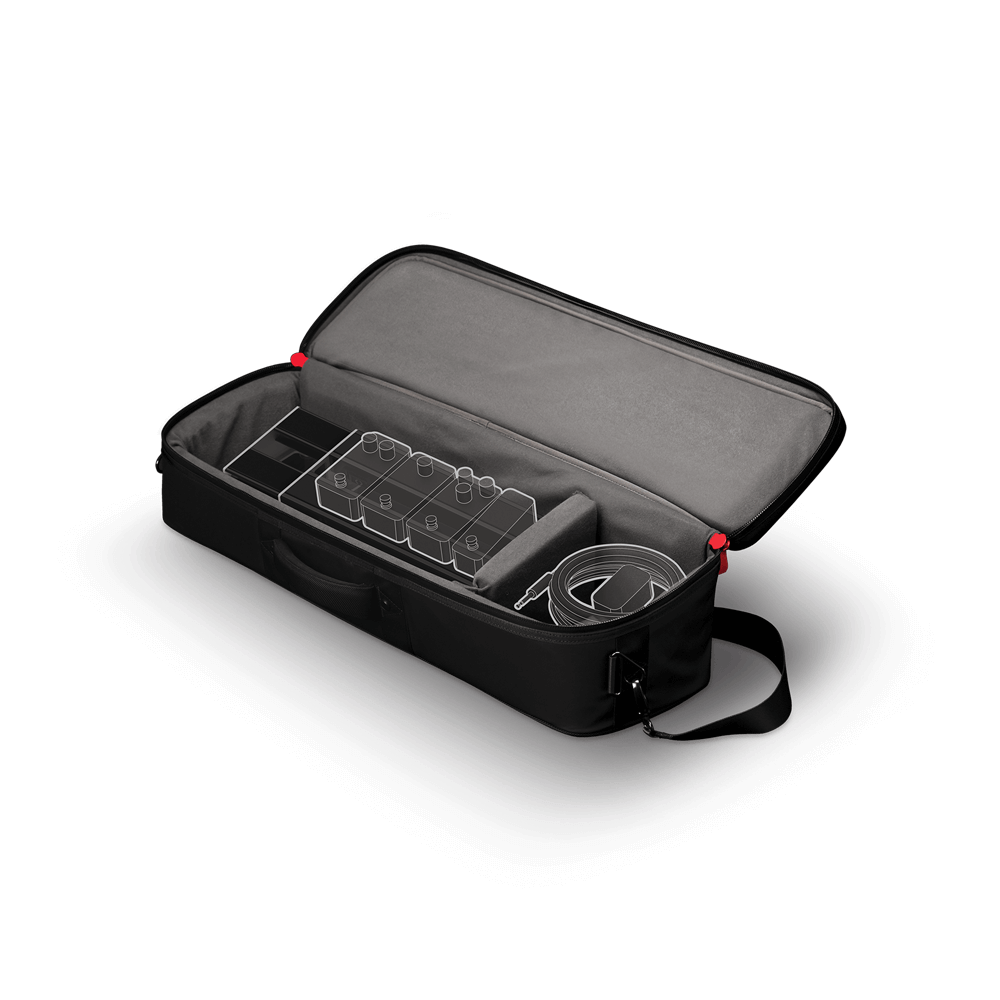 D'Addario Single Row Pedalboard Transporter Case