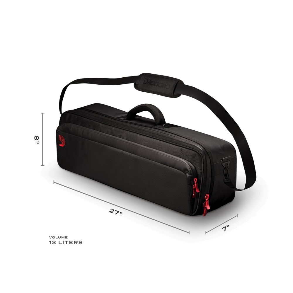 D'Addario Single Row Pedalboard Transporter Case