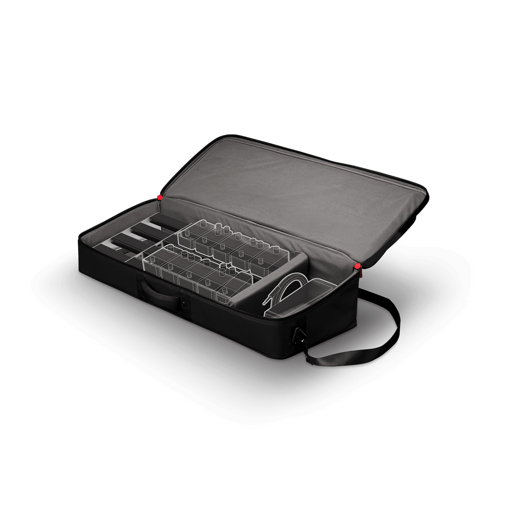 D'Addario Double Row Pedalboard Transporter Case