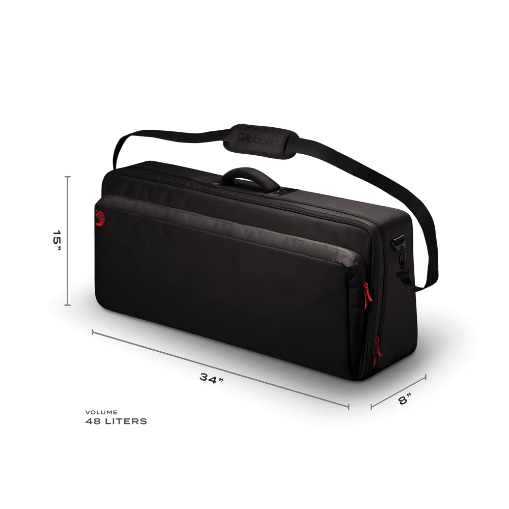D'Addario Double Row Pedalboard Transporter Case