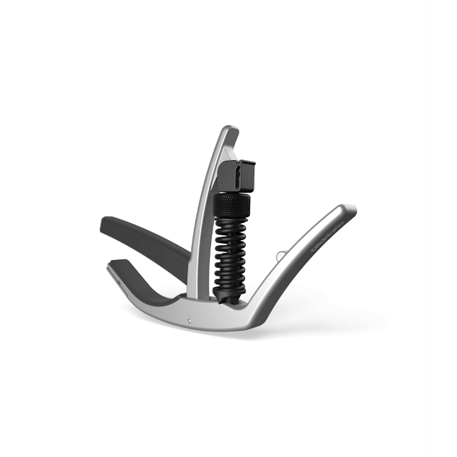D&#39;Addario Artist Capo, Silver Finish