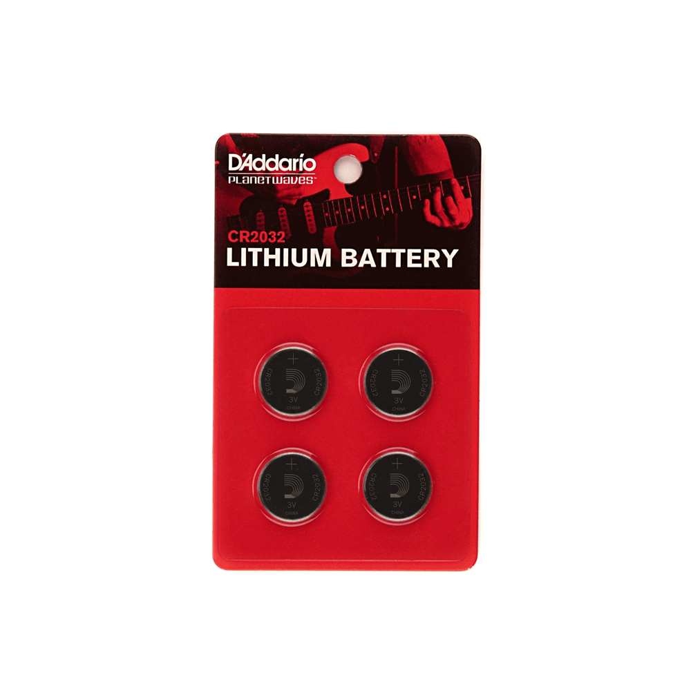 D'Addario Lithium Battery, 4-pack