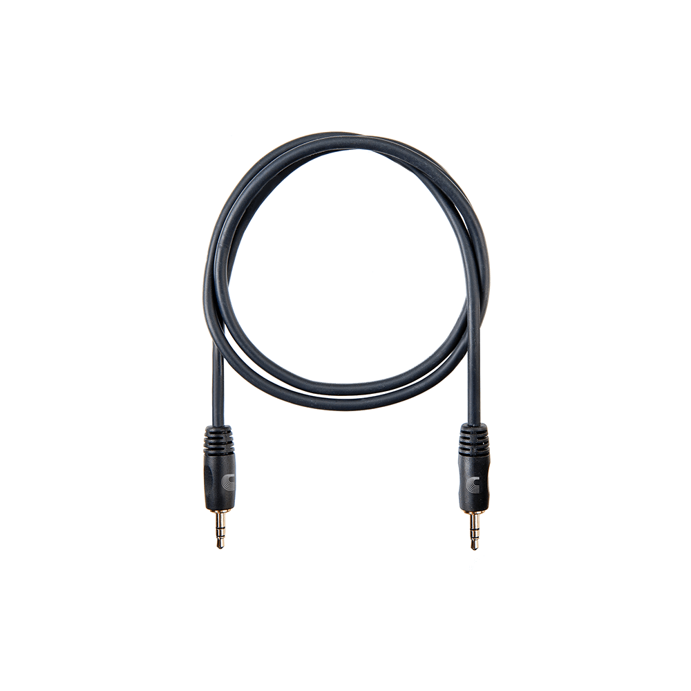 D'Addario 1/8 Inch to 1/8 Inch Stereo Cable, 3 feet