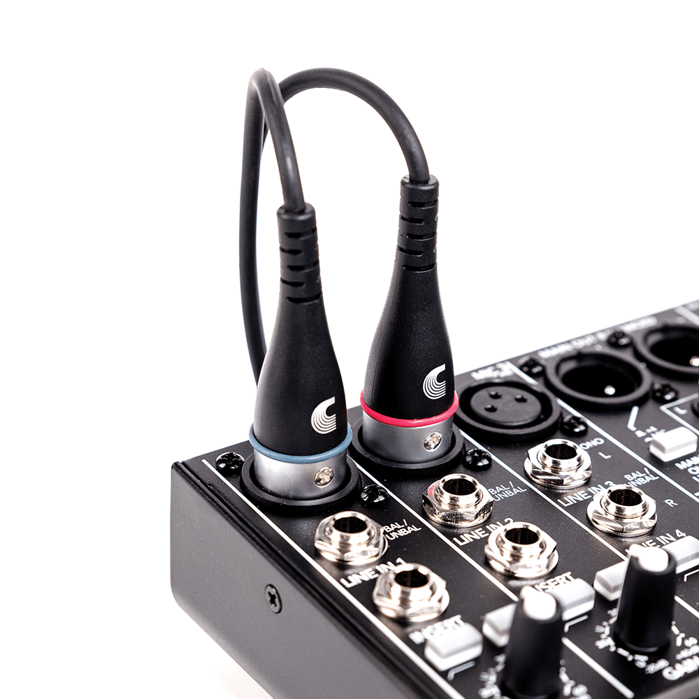 D'Addario Custom Series 1/8” to Dual XLR Audio Cable