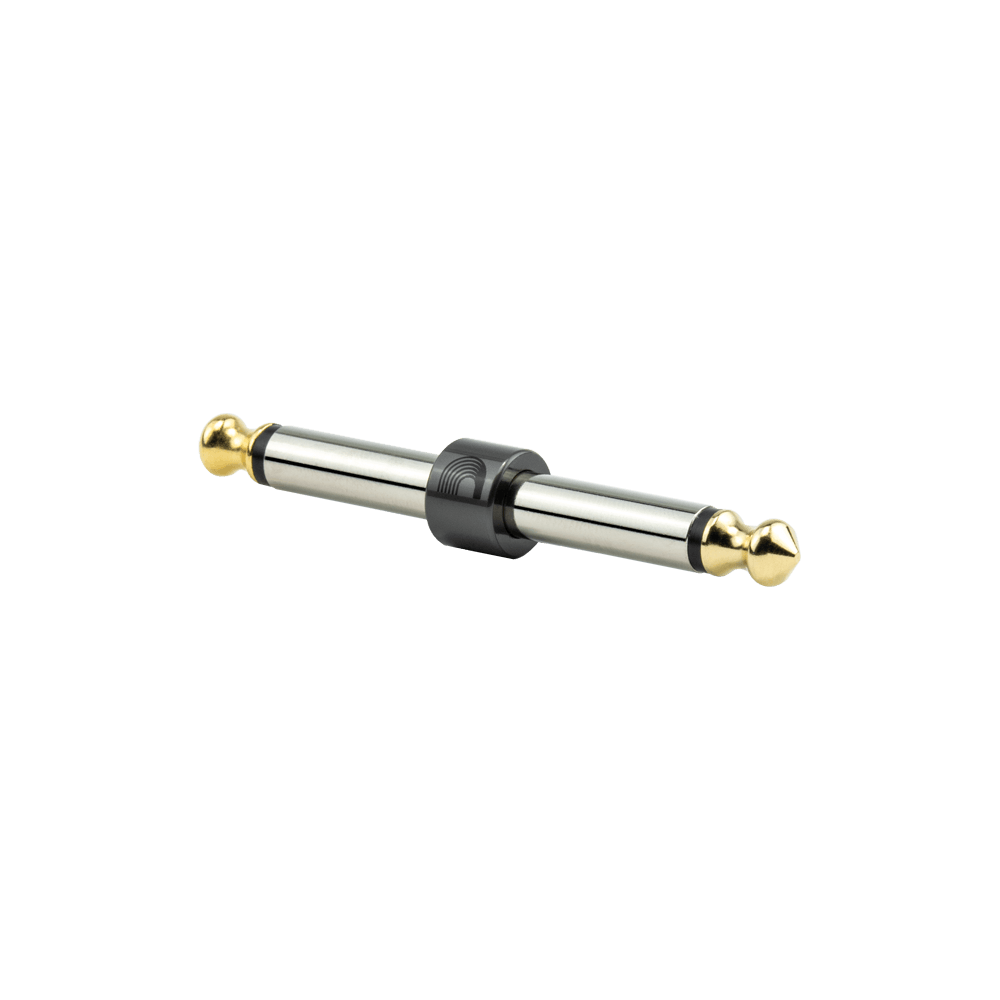 D'Addario 1/4 Inch Male Mono Inline Adaptor