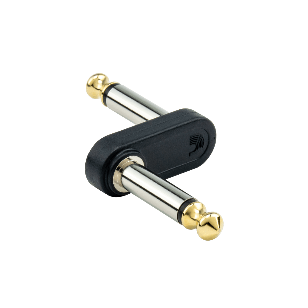D'Addario 1/4 Inch Male Mono Offset Adaptor