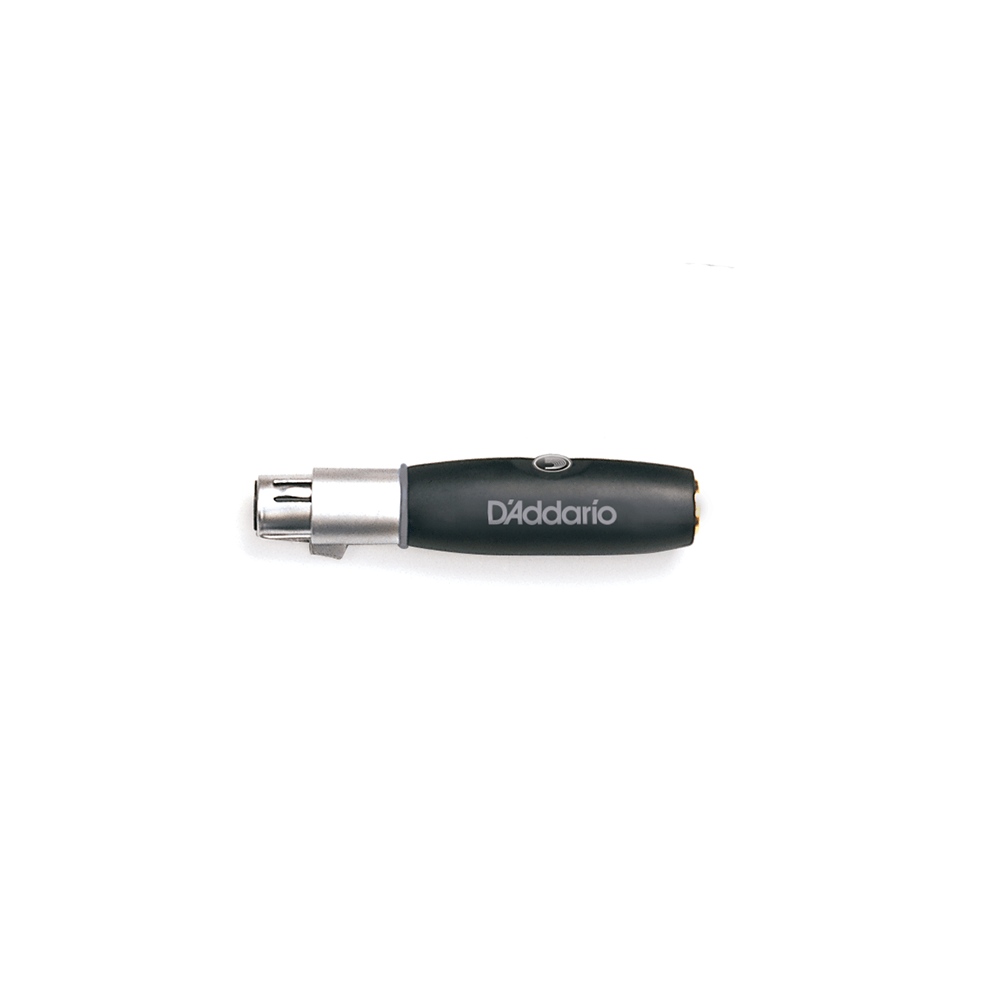 D'Addario XLR Female to 1/4 Inch Female Balanced Adaptor