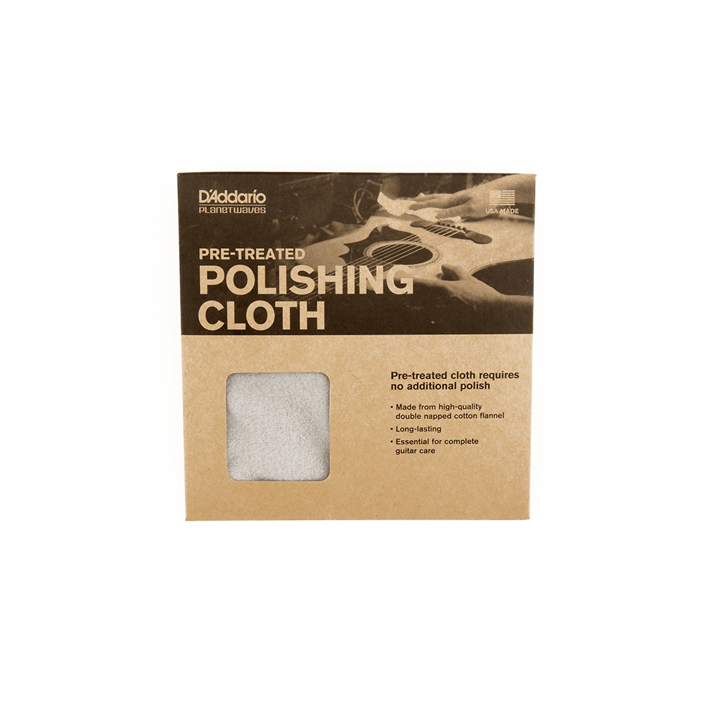 D'Addario Pre-Treated Polish Cloth